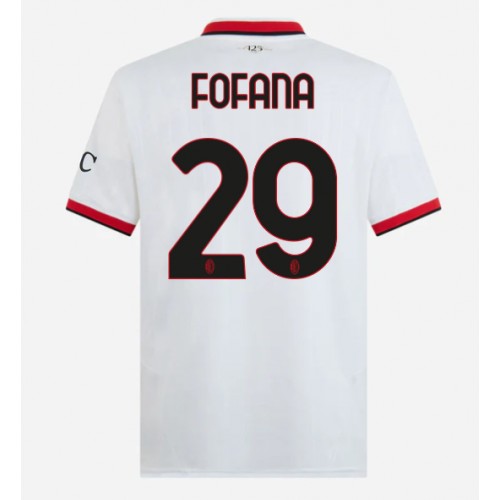 Fotbalové Dres AC Milan Youssouf Fofana #29 Venkovní 2024-25 Krátký Rukáv